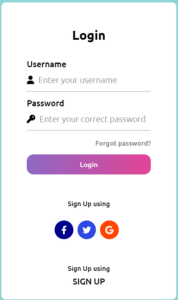 Login Page using CSS : Coders Helpline